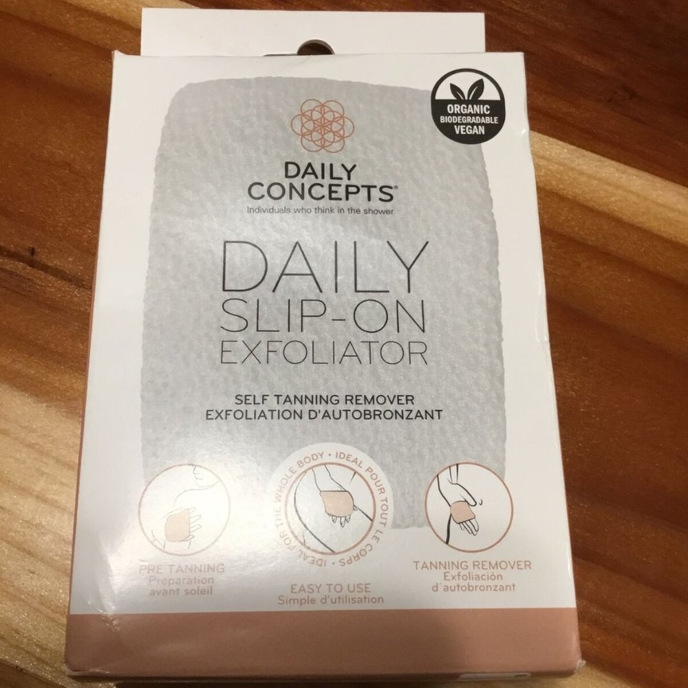 Daily Concepts Daily Slip On Exfoliate and Cleanse Self Tanning Remover